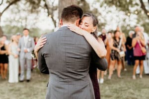 A moment they’ll never forget—mother and son, heart to heart.